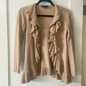 Inc beige cardigan